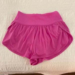 Pink free people shorts